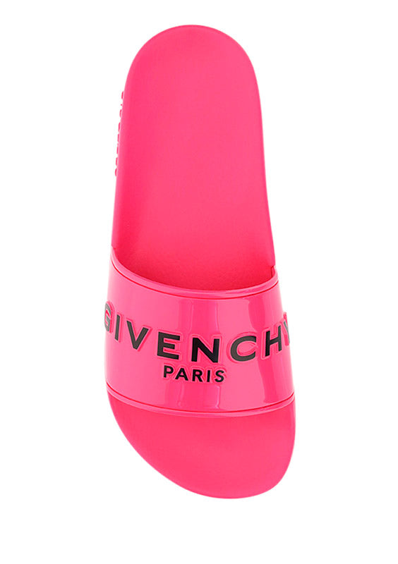 Flat Sandals - Neon Pink