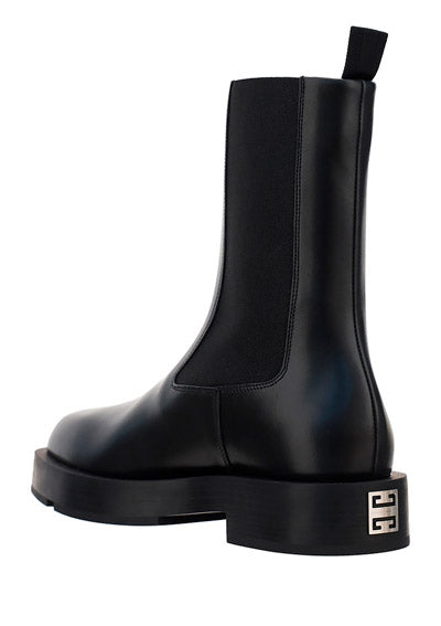 Leather Chelsea Boot - Black