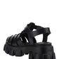 Monolith Rubber Sandals - Black
