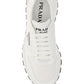 Prax 01 Sneakers in Nylon & Leather - White