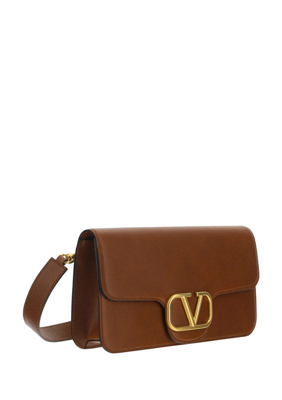 Locò Cowhide  Messenger Bag - Brown