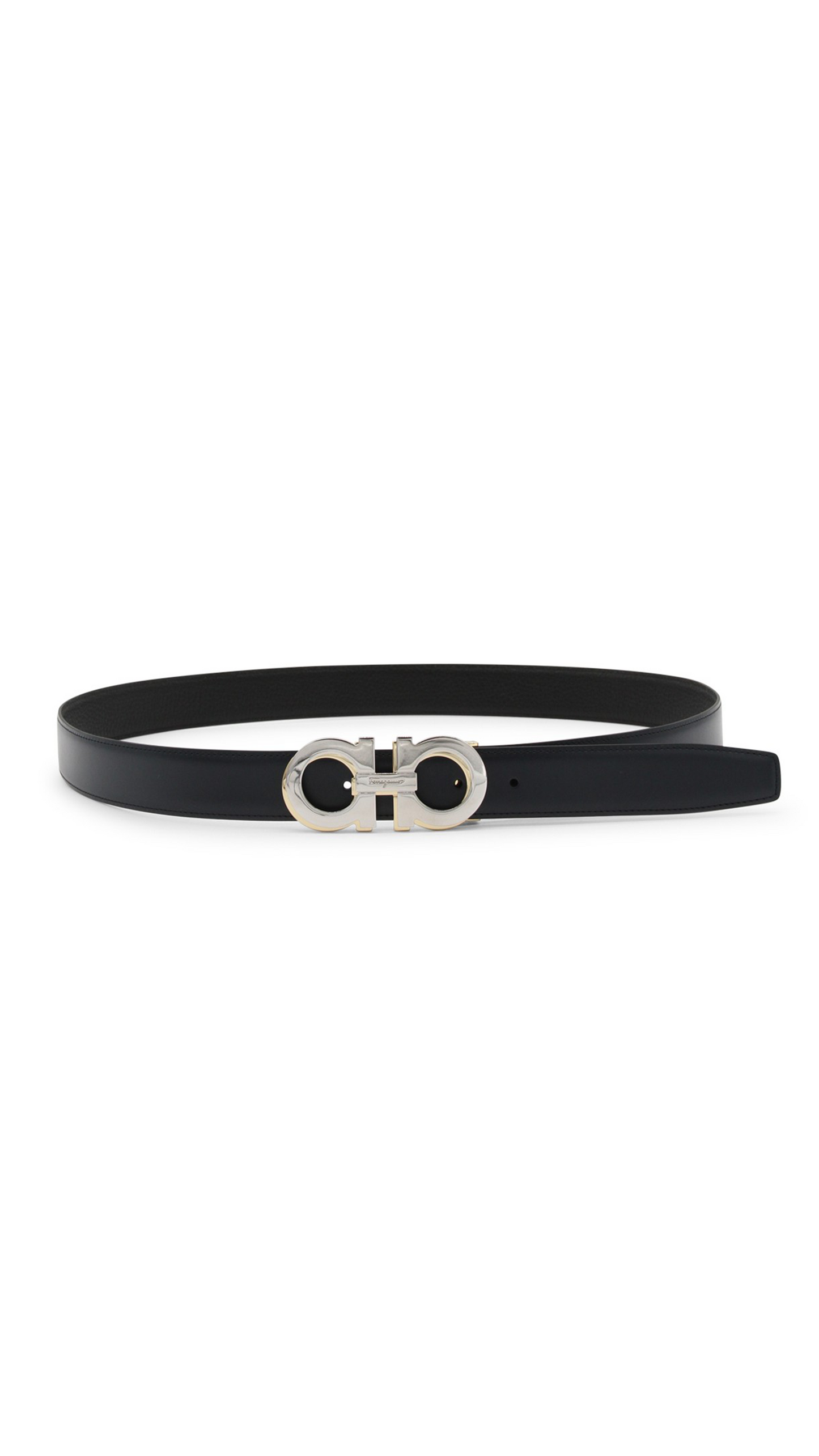 Reversible and Adjustable Belt - Black / Navy