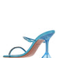 Gilda Crystal Sandals - Aqua Blue