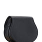 Marcie Small Saddle Bag - Black
