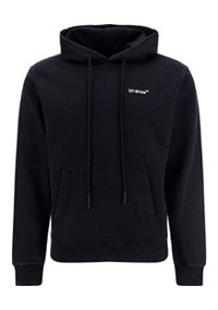 Helvetica Slim Hoodie - Black
