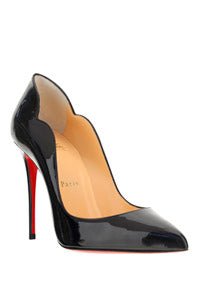 Hot Chick Patent Leather Pumps 100 MM - Black