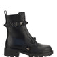 Roman Stud Combat Boot With Tonal Studs 40mm - Black