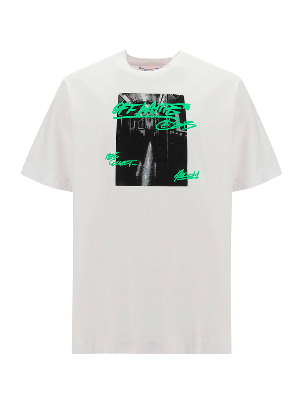 Metro Type Over Skate S/S Tee - White