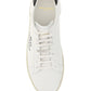 Court Classic SL/06 Embroidered Sneakers in Leather - Optic White.