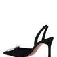 Camelia Slingback Pumps - Black