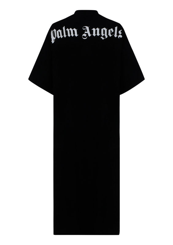 Logo T-Shirt Dress - Black