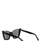 SL 570 Sunglasses - Black/Silver