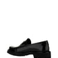 Le Loafer Chunky Monogram Penny Slipper in Smooth Leather - Black