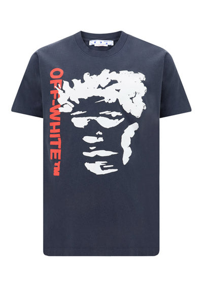 Graphic-Print Arrows T-Shirt - Navy