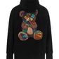 Bear Logo Hoodie - Black