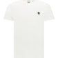 Monogram Motif Cotton T-shirt - White