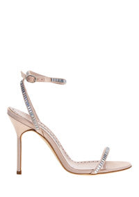 Crinastra Sandals 105mm - Pale Blush