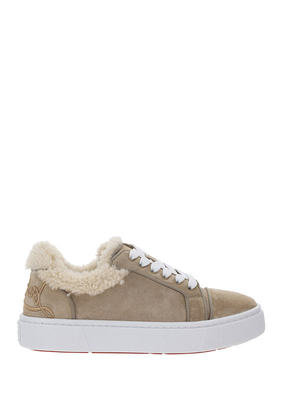 Fun Vieirissima Suede Sneakers - Beige