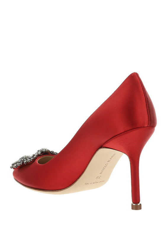 Hangisi Pumps 90MM - Red