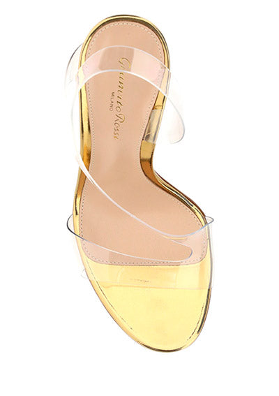 Metropolis Sandals - Gold