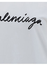 Logo Medium Fit T-Shirt - White