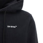 Helvetica Slim Hoodie - Black
