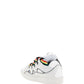 Leather Curb Sneakers - White