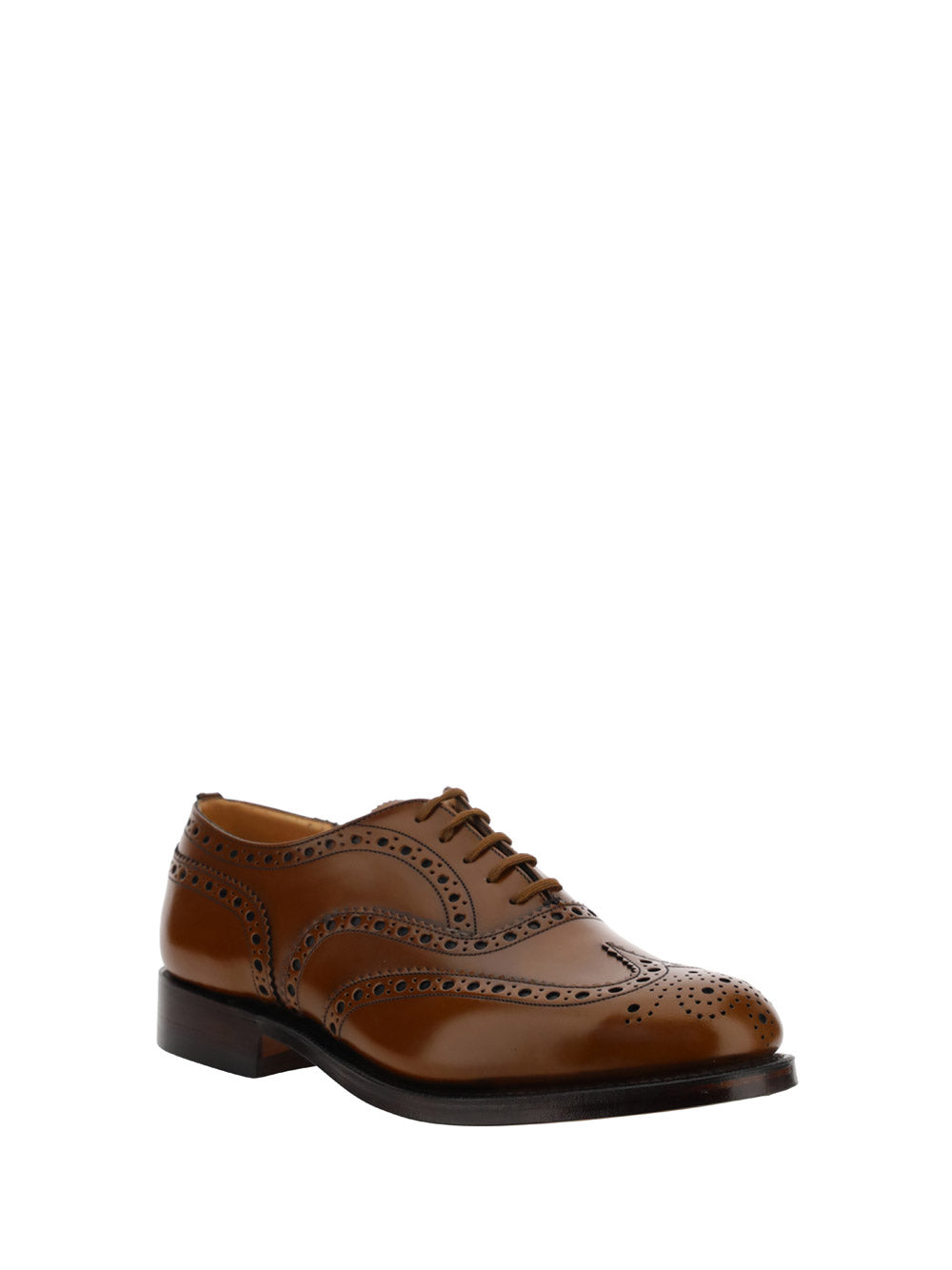 Burwood Polished Binder Oxford Brogue - Sandalwood