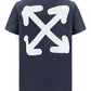 Graphic-Print Arrows T-Shirt - Navy