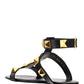 Roman Stud Flat Calfskin Sandal - Black