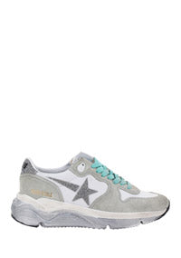 Running Sole Sneakers - Grey/White/Blue
