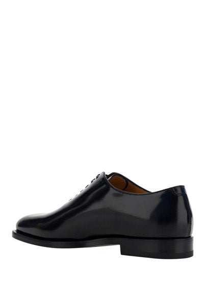 Square Toe Oxford Shoe - Black