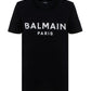 Eco-designed Cotton T-shirt With Logo Print - Black