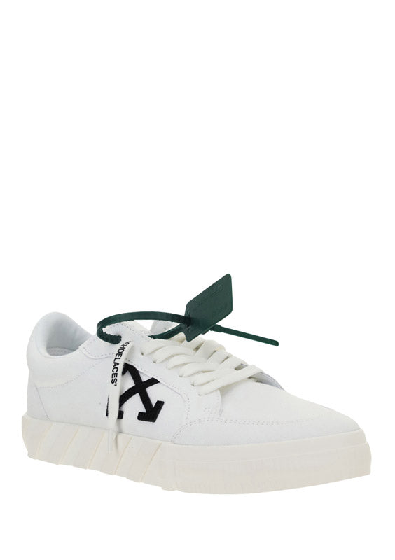 Low Vulcanized Sneakers - White