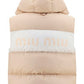 Nylon Down Vest - Peach Pink
