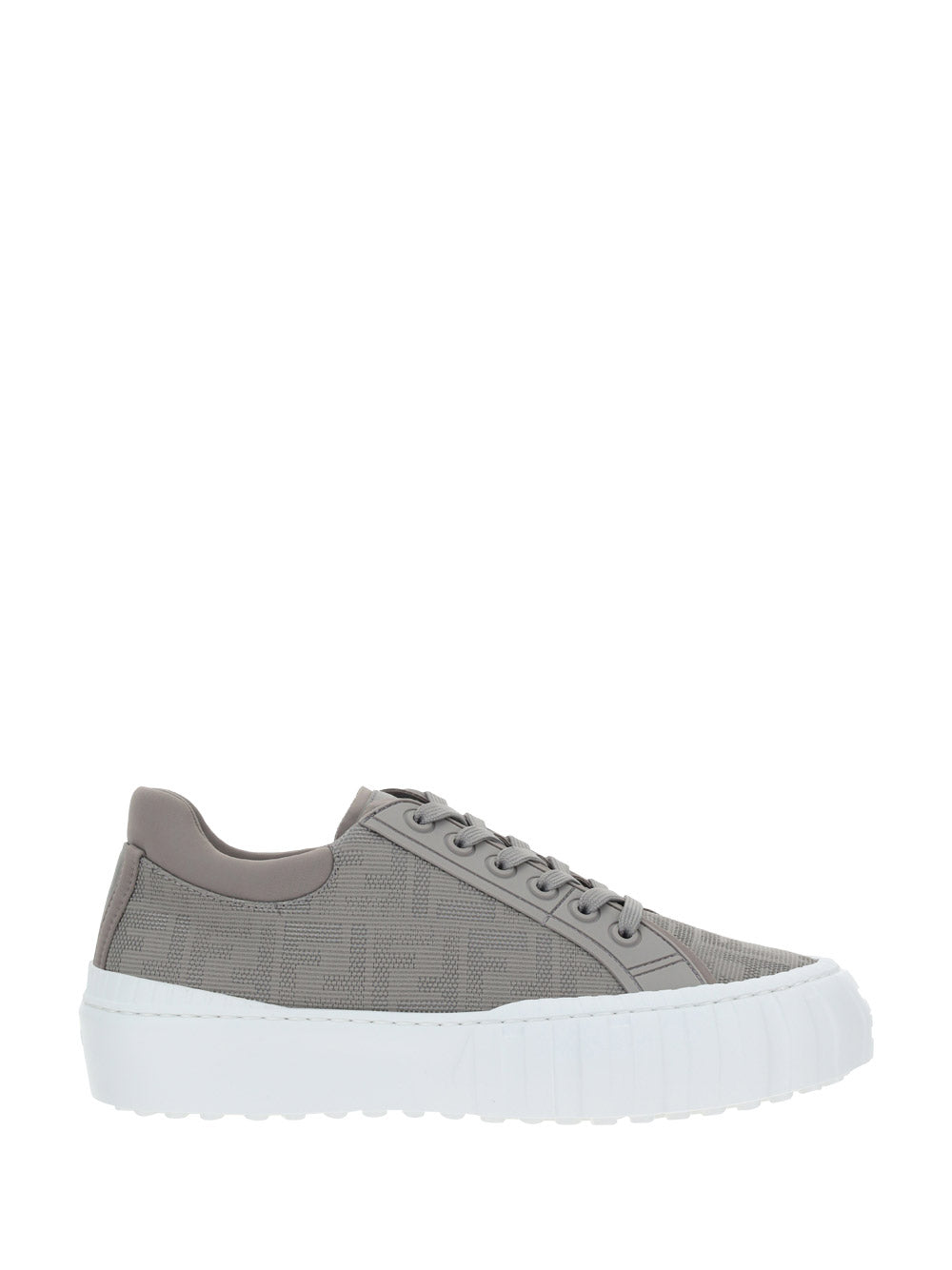 Fendi Force Low-Top Sneakers - Gray