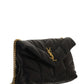 Puffer Toy Bag In Quilted Lambskin - Black