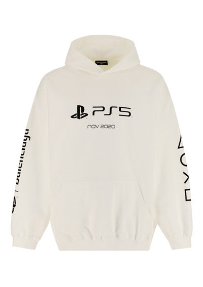 PS5 Hoodie - White