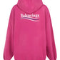 Political Campaign Medium Fit Hoodie - Pink