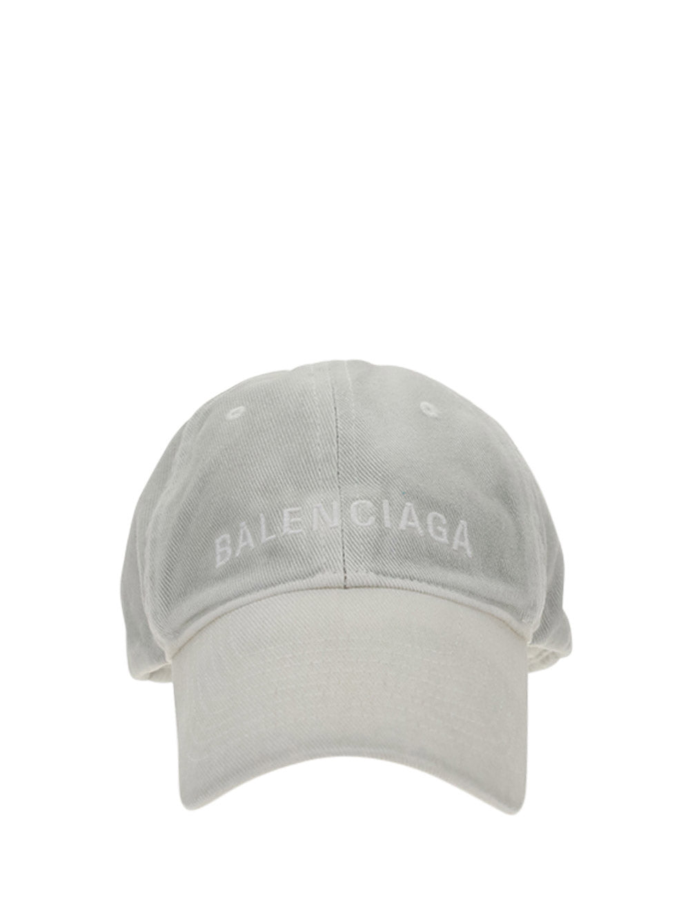Logo Front Cap - White / Grey
