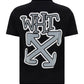 Logo Print Arrow T-Shirt - Black