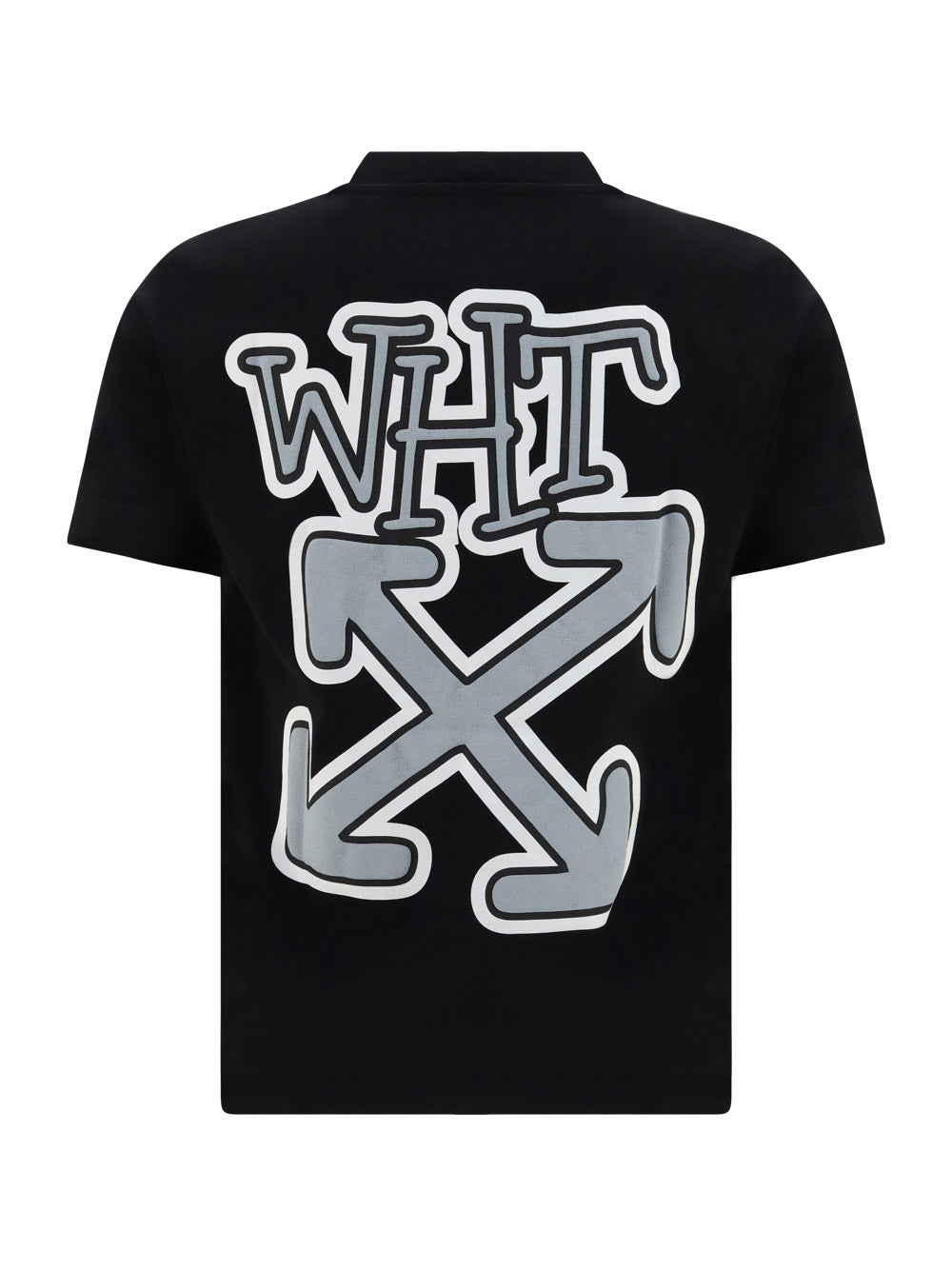 Logo Print Arrow T-Shirt - Black