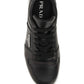 Downtown Leather Sneakers - Black