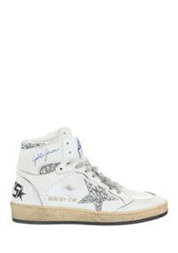 Sky Star Sneakers - White / Glitter