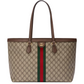 Ophidia GG Medium Tote - Beige/Ebony/Brown