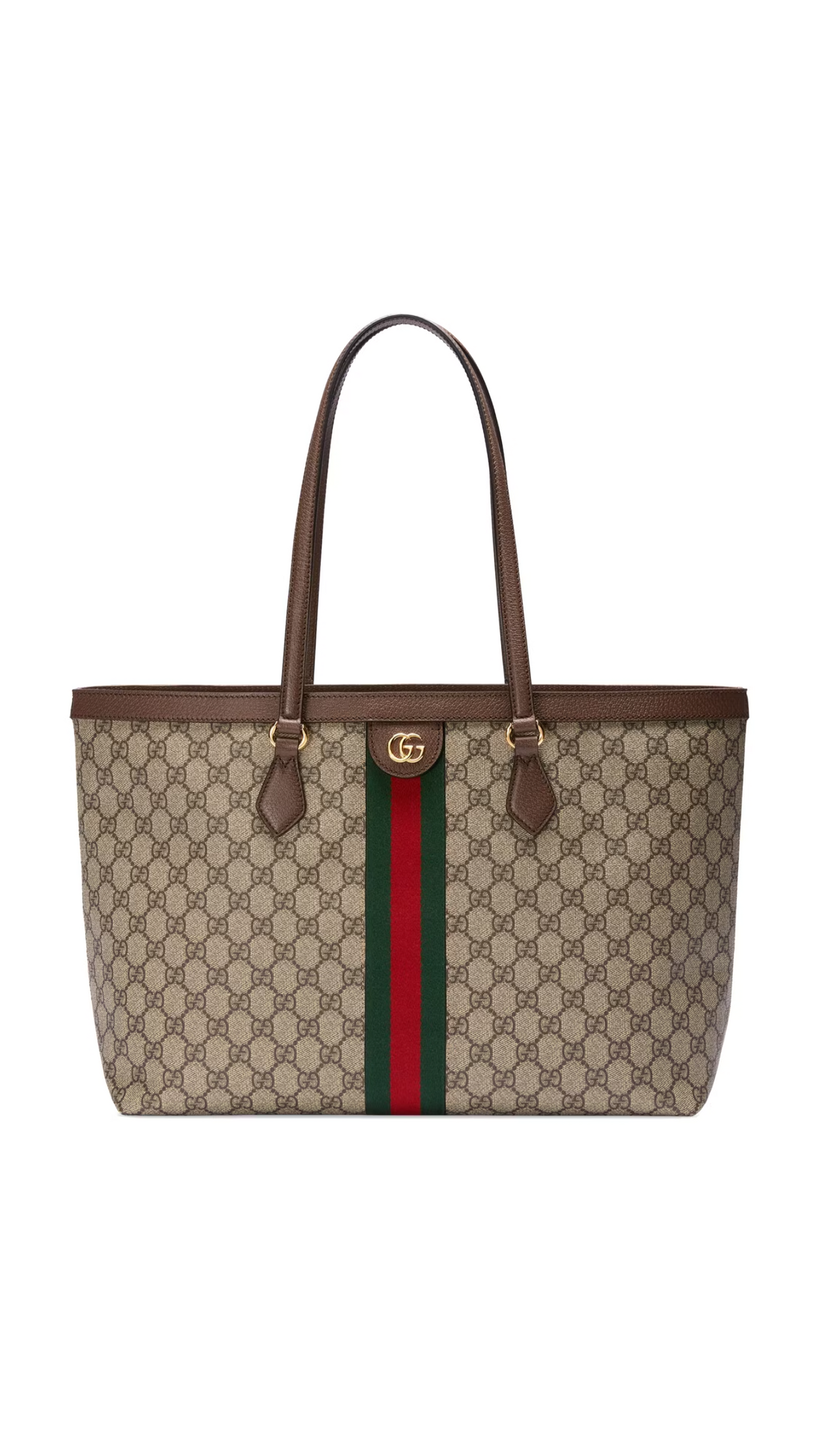 Ophidia GG Medium Tote - Beige/Ebony/Brown
