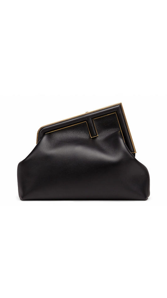 Fendi First Medium Bag - Black