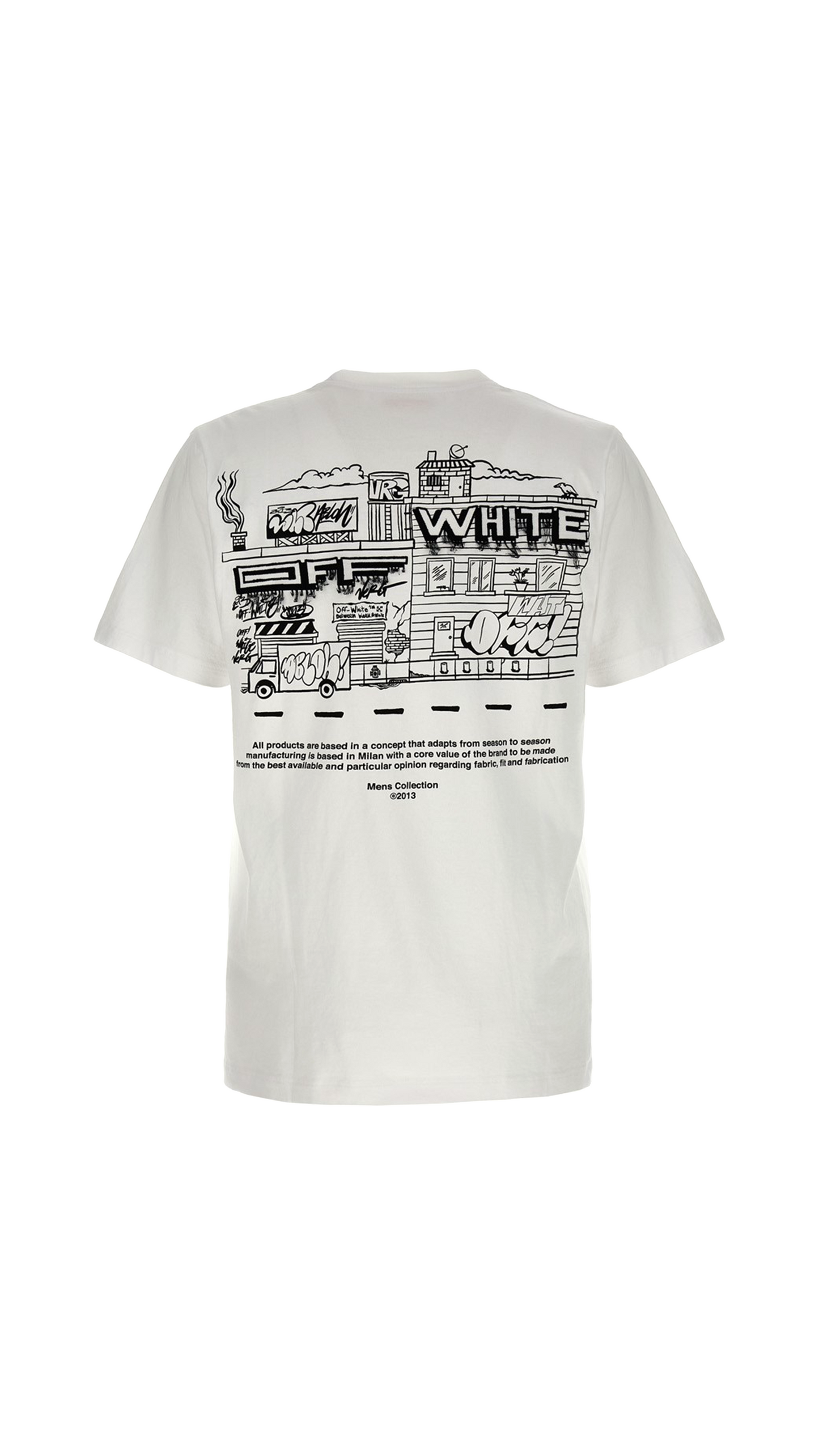 Graffiti Yine T-shirt - White/Black