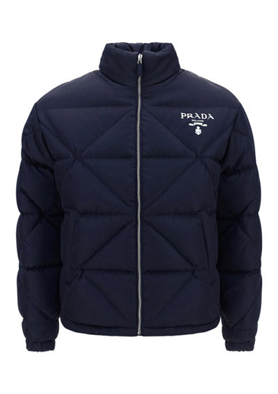 Re-Nylon Down Jacket - Navy