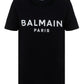 Eco-designed Cotton T-shirt With Logo Print - Black
